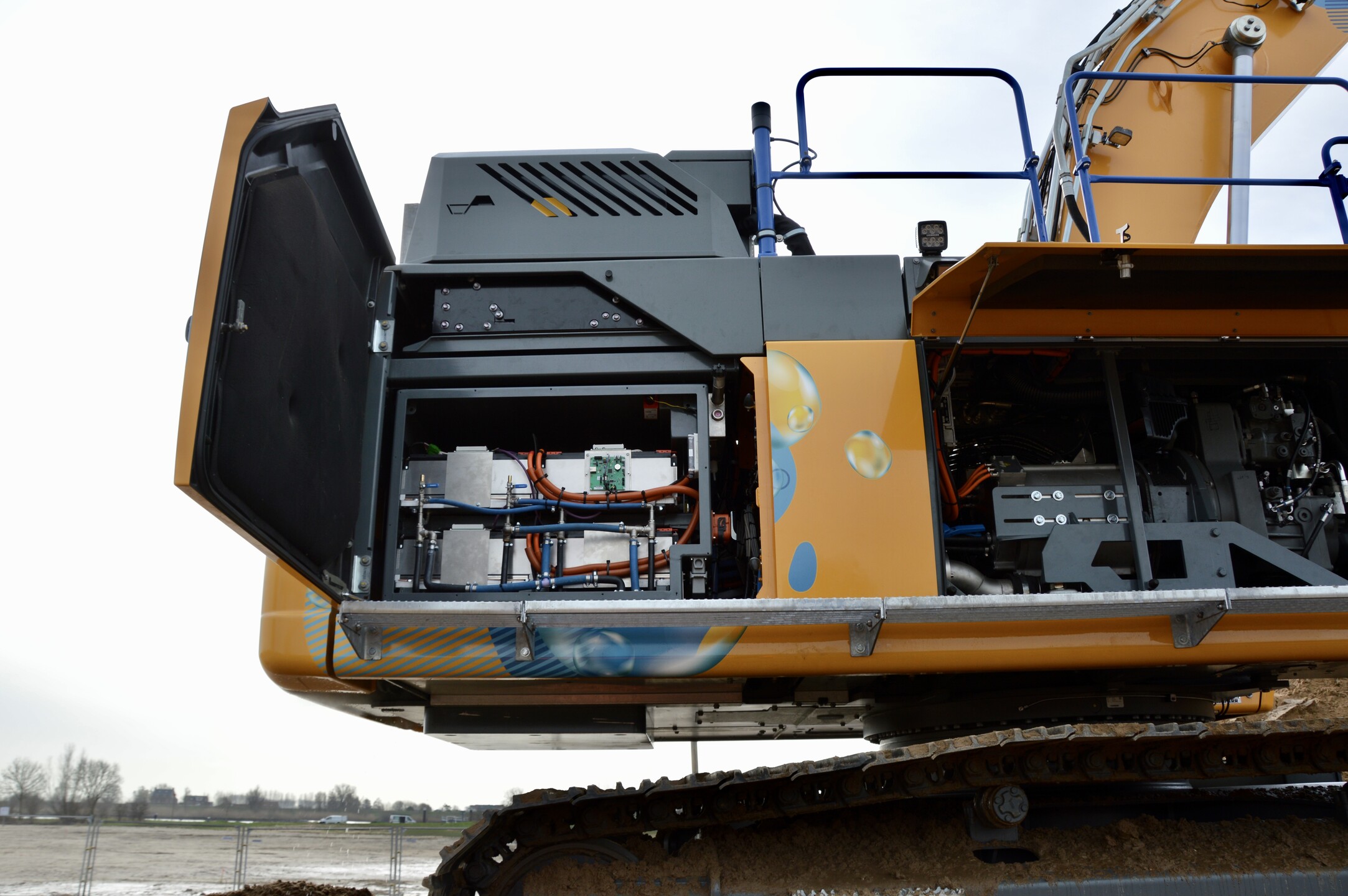 Waterstof brandstofcel en batterijpakket