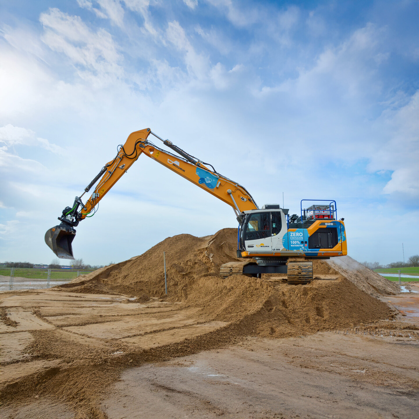 Goed op weg naar de emissieloze bouwplaats met Accenda